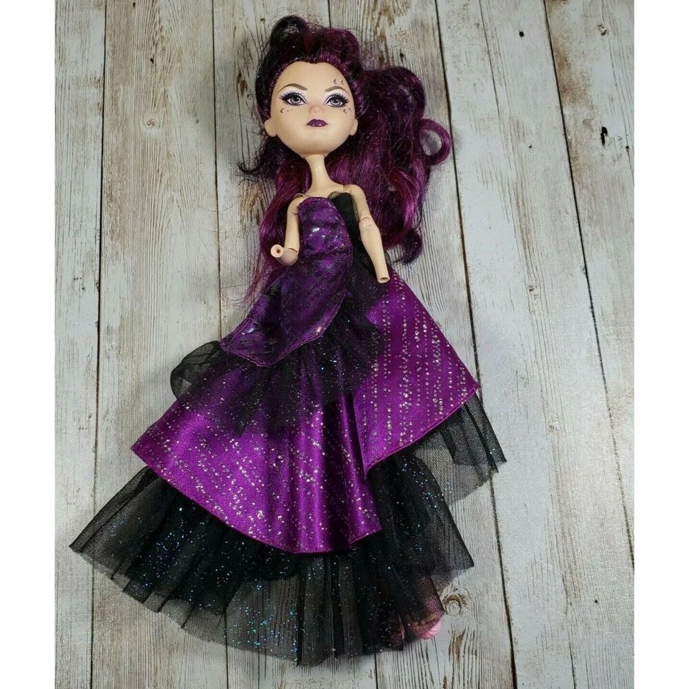 Monster High Ever After Raven Queen Thronecoming Doll Mattel No Hands